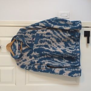 Patagonia Lightweight Synchilla (mighty mycelium / wavy blue) - Size L